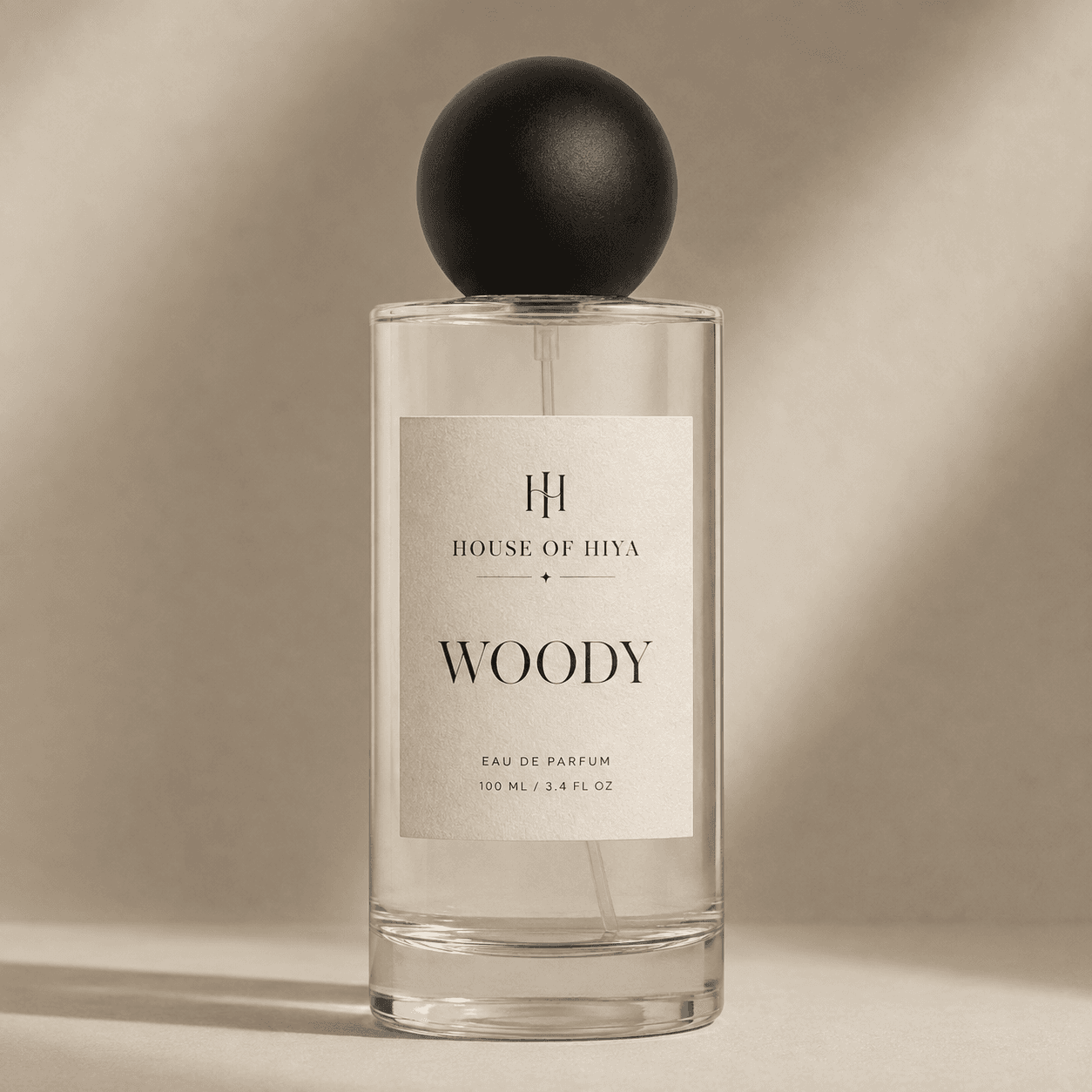 House of Hiya Woody eau de parfum bottle